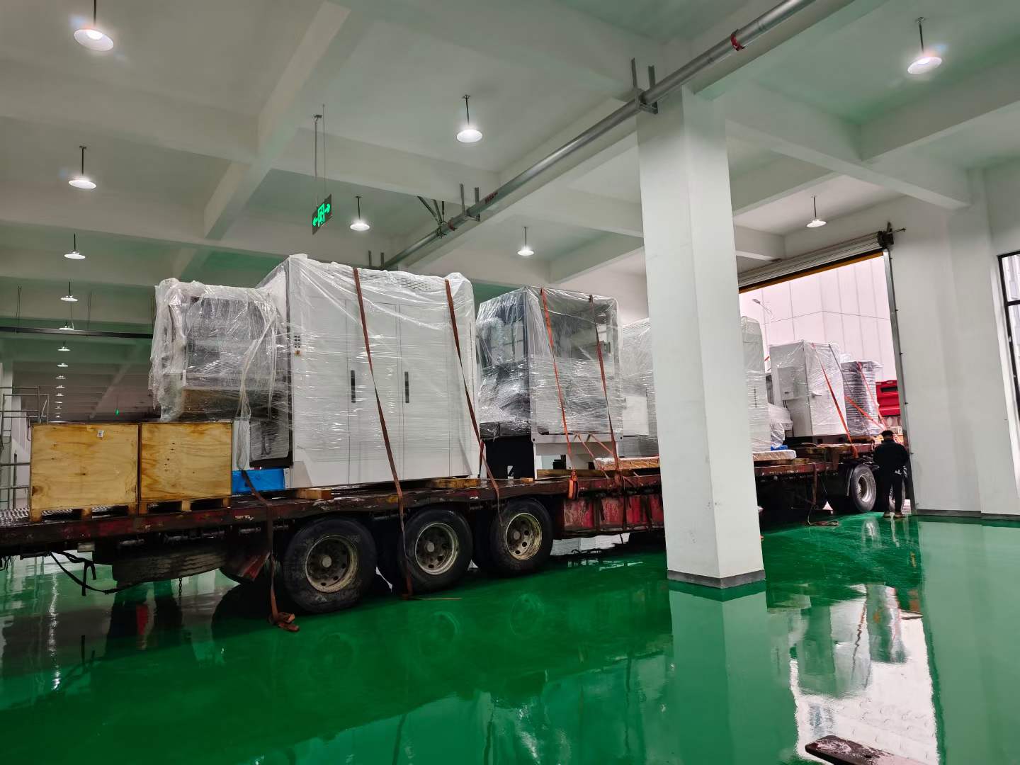 La novena máquina de recubrimiento