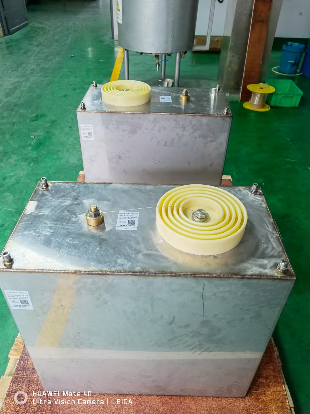 Condensador de alto voltaje 35KV pasó la prueba con éxito