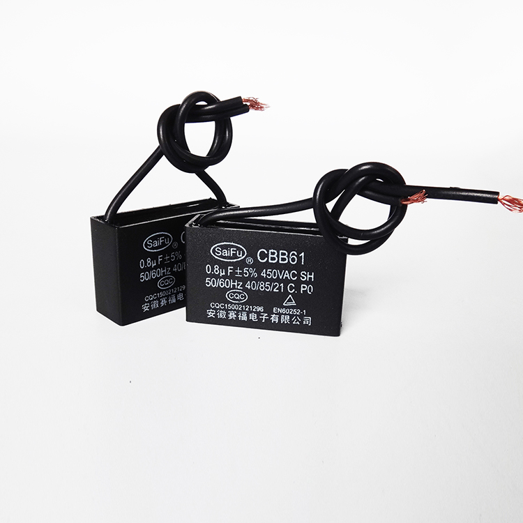 CBB61-450VAC-0.8uF - Doble mechas 2 de certificación